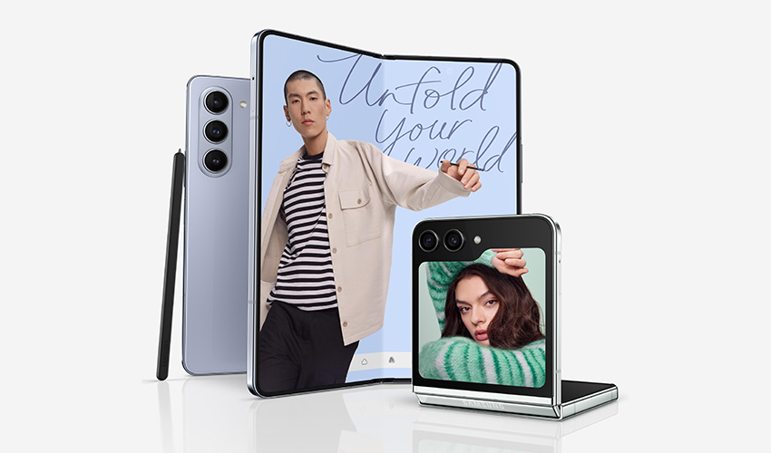 Samsung Galaxy Z Flip5 and Samsung Galaxy Z Fold5